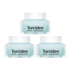 토리든 다이브인 저분자 히알루론산 수딩 크림, 100ml, 3개