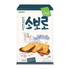 크라운 소복소복 소보로 과자, 240g, 2개