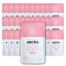 과채연구소 ABC주스 자색당근 사과 비트 국내산 NFC 저온착즙 빼빼주스, 100ml, 30개