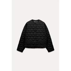 여성 봄점퍼 ZARA 자라 하트 패딩 점퍼 3046/830 3046830