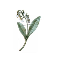 꽃다발노방브로치