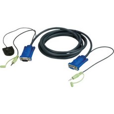 ■ ATEN VGA케이블 포토 전환 기능자 5m(품번:2L-5205B][TR-1153044][배송료 별도로 견적][법인 사업소 제, 단일상품