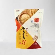 국내산 찹쌀현미누룽지 숭늉/간편식/아침식사대용/당뇨간식 쌍지뜰 찹쌀현미누룽지왕 800g, 단품