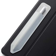ESR Pencil Holder Compatible with The Apple Pencil 1st and 2nd Gen Elastic Pocket Stylus Pens Protected and Safe Pouch Adhesive Sleeve Attached t, 본문참고, Color = Silver Grey