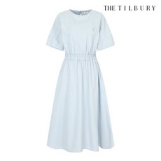 더틸버리 자수 돌먼 슬리브 플레어 원피스 TP5M0OP13W