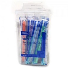  강아지 칫솔 치석 제거 이빨관리 스케일러 칫솔 24개, 없음, 상세페이지 참조 