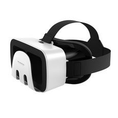 디지털 3D 가상 현실 VR 안경, 화이트