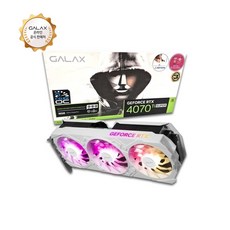 갤럭시 GALAX 지포스 RTX 4070 Ti SUPER EX GAMER WHITE OC D6X 16GB