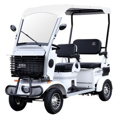사륜 전동 차 노인 전동 스쿠터 골프카 투어 관광용, 상세페이지 참고, 800W 모터 / 60V 35A