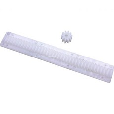 ZHENGGUIFANG ZGF-BR 1M Gears Bendable Nylon Gear Rack Transmission Plastic Precision Synchronous D