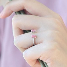 로도크로사이트반지