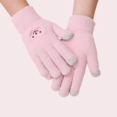 프랜베이 겨울 여성 니트 터치 장갑