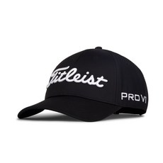 [아쿠쉬네트코리아 정품] 타이틀리스트 2025 투어 퍼포먼스 모자 TH25ATPA, 블랙/화이트, 1개 블랙/화이트, 1개