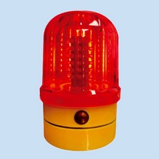 회전 점멸경광등 DC 3V 건전지 자석형 100파이 091229ea, 1개