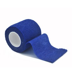 복싱 핸드랩 다채로운 운동 랩 테이프 자체 접착 탄성 붕대 Elastoplast 스포츠 보호대 무릎 손가락 발목 손바닥 어깨 18 색, 50.Dark blue - 15cm X 4.8m