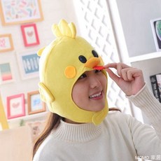 스티커사진모자