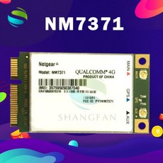 CDMA LTE 미니 카드 모듈 NM7371 미국 시장 용 4G 카드 모뎀, 한개옵션0