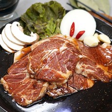 푸드그램 백석동 국내산 양념목살 칼집구이 500g, 2팩