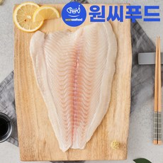 대광어 광어회 필렛 1.1kg 제철 생 숙성 순살 손질 활어회(1일전 선발주), 1개