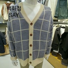 어스앤뎀 백화점SAY 어스앤뎀 체스가디건(TDWD852)
