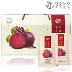 청춘농장 유기농 레드비트즙 1박스 2박스 실속형, 2.4L