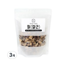순수한집 자연건조 무농약 국내산 칡뿌리 갈근 400g 3개, ONE COLOR, 400G 3개