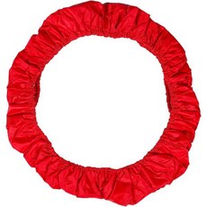 비카스키 40인치 트램펄린 스프링 커버 프로텍터 교체 안전 패드 액세서리, Red 40inches, 101X101CM, 1개