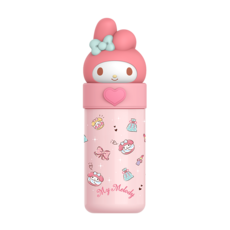 크로스 보더 Sanrio 정품 산리오 350ml 보온보냉 어린이 텀블러 (당일출고 국내배송), 핑크, 1개