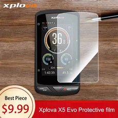 2 PCS Xplova X5 Evo HD 필름 플라스틱 필름 또는 강화 유리 필름 가을 필름 Anti fingerprint Anti peek 필름 화면 보호기|자전거 컴퓨터|, 단일, 1개