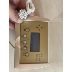 돌침대온도조절기 흙침대 호환 교체 고장수리 고장 플립탑 조절 온도조절 자동 POWER LOGIC 2날, 6홀플러그터치버전, 1개