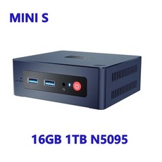 Beelink 미니 S 데스크탑 게임용 컴퓨터 인텔 셀러론 N5095 S12 Pro N95 N100 PC DDR4 8GB 128GB 256GB 16GB 500GB Windows 1, [03] UK, N5095 16GB 1TB