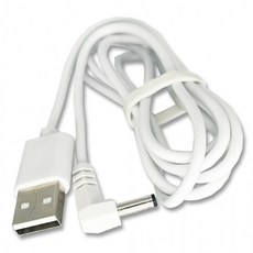 (1+1) USB to DC 전원 케이블 1m 3.5-1.35 허브 외장하드 5V 플러그, 상세페이지 참조, 상세페이지 참조