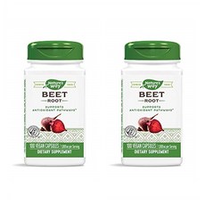 네이쳐스 웨이 Nature's Way Beet Root 1000mg 100정 2팩 설탕 전분 비트 루트 산화 방지, 1개, 1병