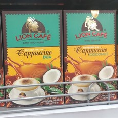 베트남 라이온 인스턴트 커피 코코넛 카푸치노 Lion Cafe 4in1 Dua 360g, 1개, 20개입