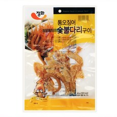 정화식품 통오징어 숯불다리구이 45g X 50개, 45g (1개)