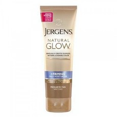 Jergens 내츄럴 글로우 퍼밍 데일리 모이스처 라이저 중간에서 탄 피부 톤 7.5 fl oz (221 ml) 패키지 2
