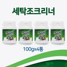 세탁조 클리너 세탁기 청소 세제 통돌이 드럼 통세척 발포 크리너 세정제 세트 닥터크린세스, 100g, 4통