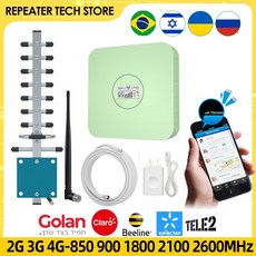 2G 3G 4G 신호 부스터 CDMA 900 850 GSM 셀룰러 증폭기 1800 LTE 모바일 UMTS 핸드폰 리피터, 01 EU 플러그_05 2600mhz band7