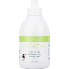 호주 무구 MOOGOO Conditioner 내추럴 크림 컨디셔너, 3개, 500ml