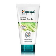 Himalaya 히말라야 스킨 케어 딥 클린 트리트먼트 퓨리파잉 님 스크럽 144g