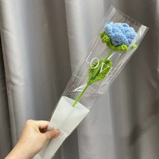 뜨개장미코사지