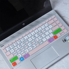 HP 스타 1410 한세대 키스킨 적용 11대 I51135G7 보호스티커 큐트 매트, 1, Win10 단축 키입니다