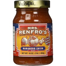 영국발송 Mrs. Renfro's Habanero 살사 454g, 10개