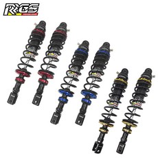 2021 혼다 PCX ABS CBS 가스 쇼바 RRGS 리어 서스펜션 골드블랙 블루블랙 레드블랙 350mm 로다운, Gold Black - 골드 블랙, 1개