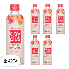 농심 데이플러스 포스트바이오틱스, 500ml, 42개