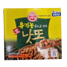 [코스트코] 오뚜기 유기농 낫또 600g /아이스박스포장, 50g, 12개