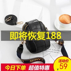 2020 유행 모 바 일 포켓 레 드 초화 미니 백 여 유행 잔돈 열쇠 주머니 세로 아 보 카 도 크로스 백 블랙