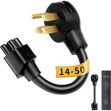 테슬라 TT-30 어댑터 2세대용 240V 32AMP 모델 S 3 X Y의 고속 충전 - 안전하고 내구성이 뛰어납니다, 14-50 11", 1개