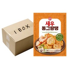 [다만세푸드] 한성 새우 동그랑땡 1kg x 2개 / 반찬 경단 완자