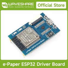Waveshare ESP32 Epaper 드라이버 보드 SPI e-Paper Raw 패널 Wi-Fi블루투스 무선 호환 Arduino용, 01 CHINA, 1개